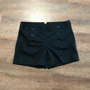 Express black shorts